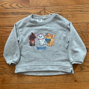 Zara kids baby aristocats sweater 18-24 months